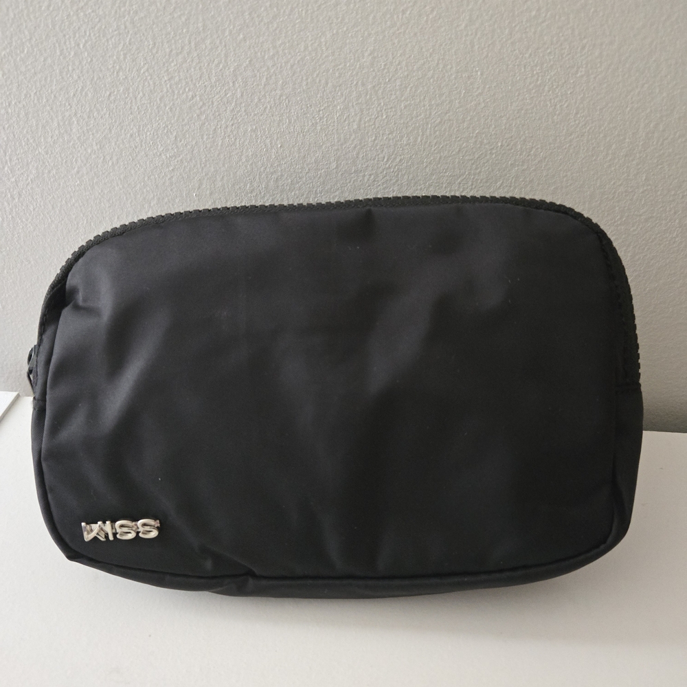 KISS Black Belt Bag Never Used